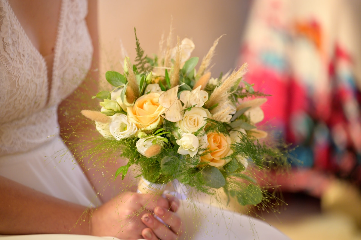 bouquet de fleur de la mariée