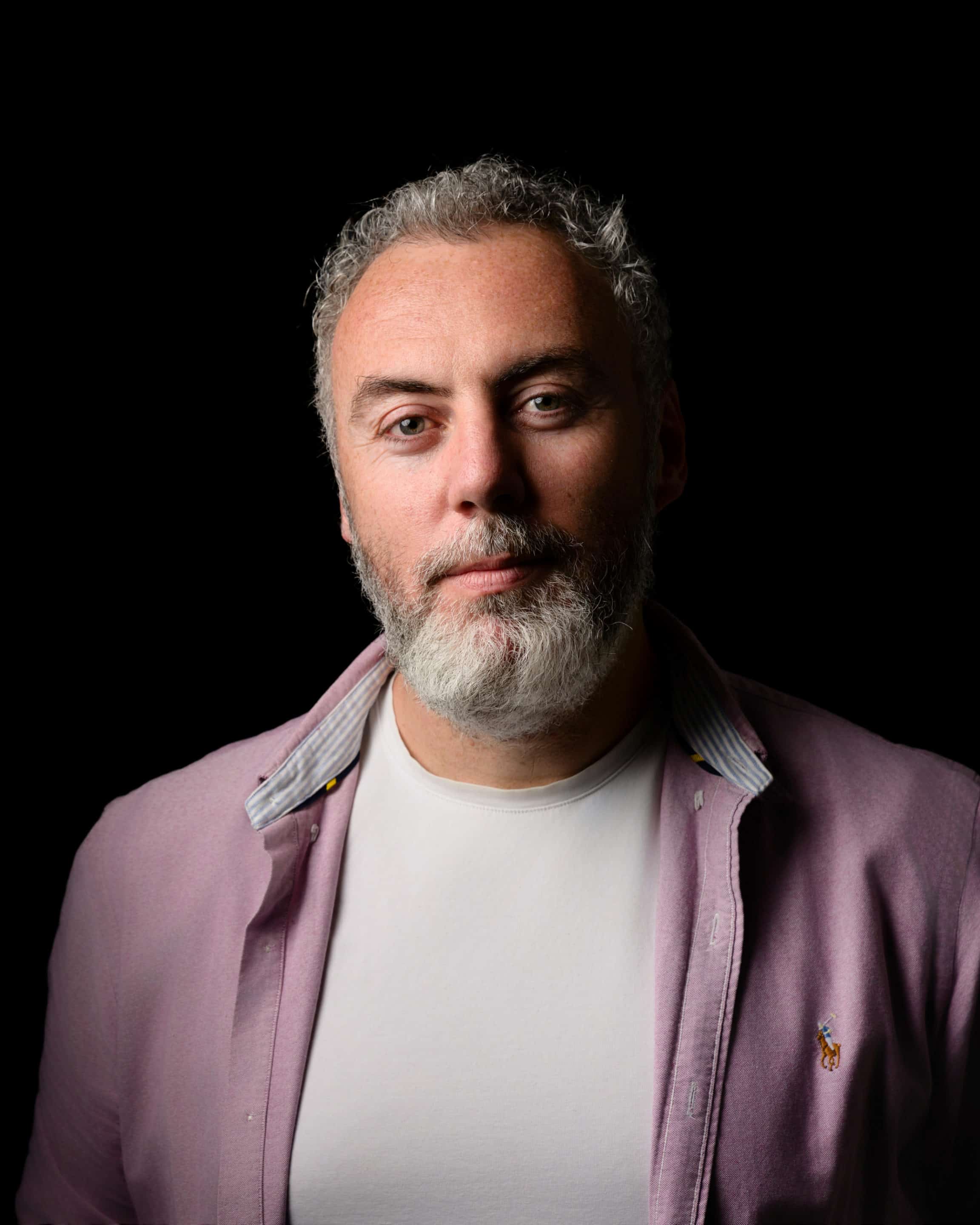 portrait serré d'un homme