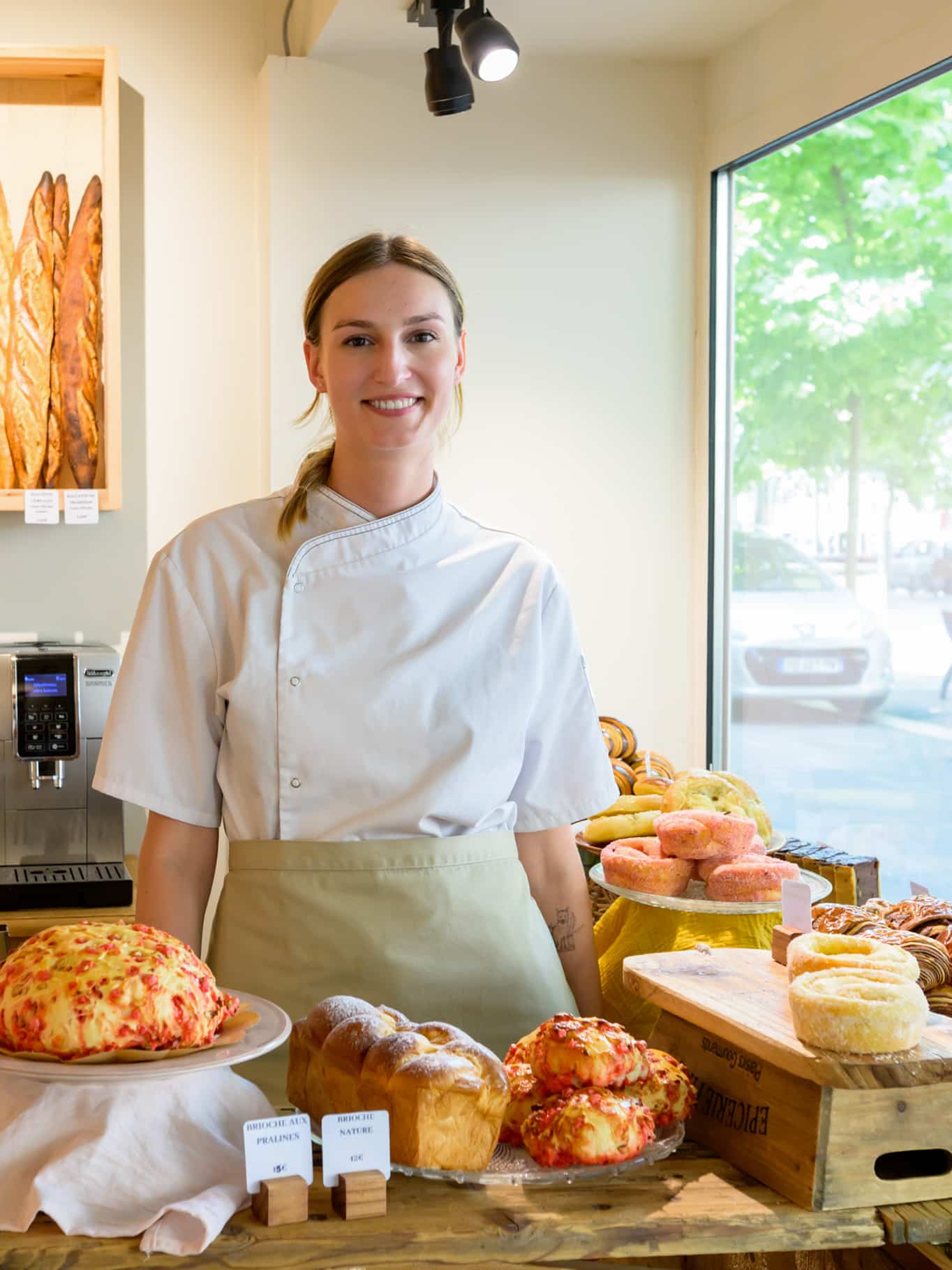 portrait d'un artisan boulanger - photographié par Caroline Martens