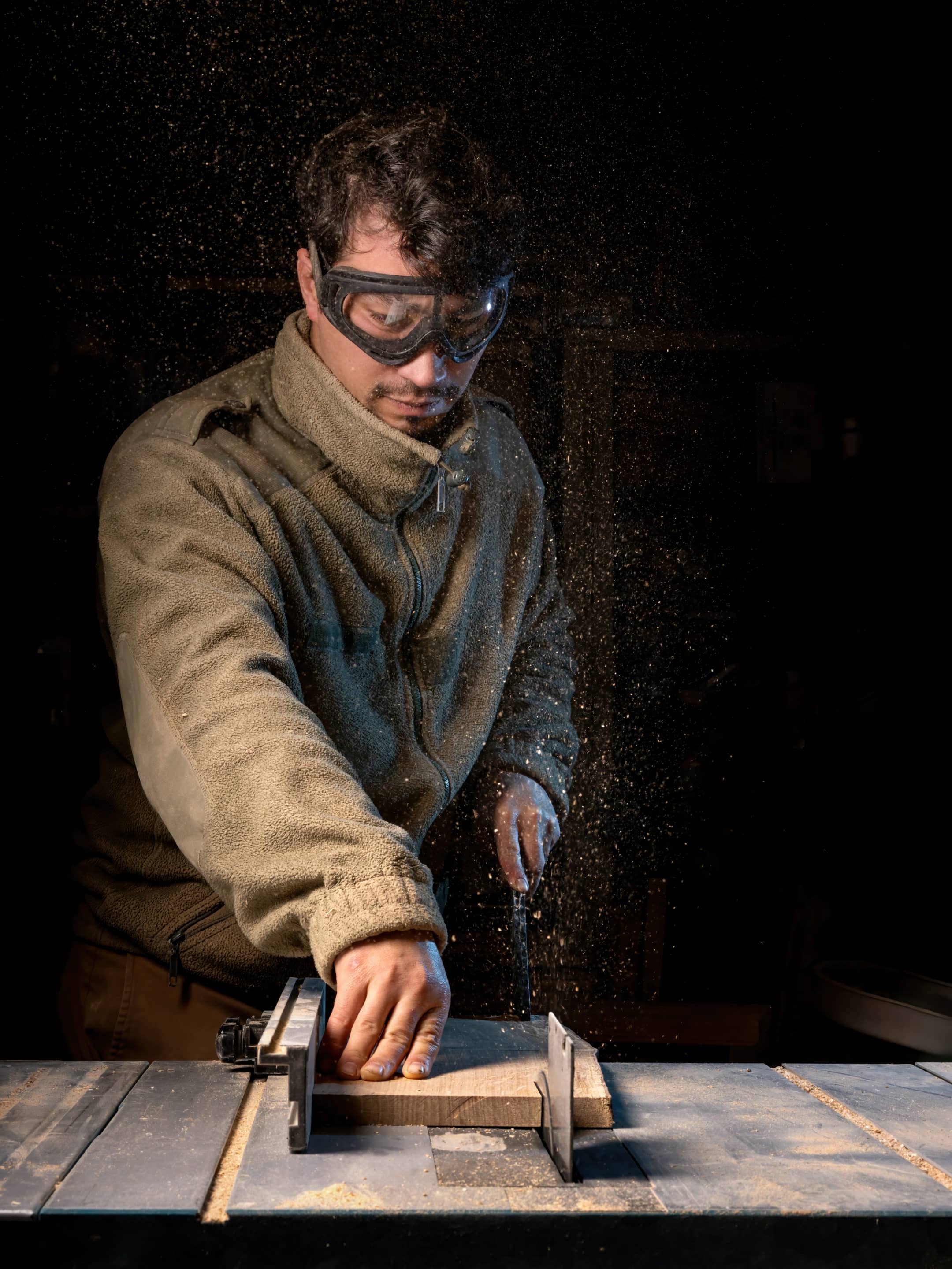 portrait d'un artisan - photographié par Caroline Martens