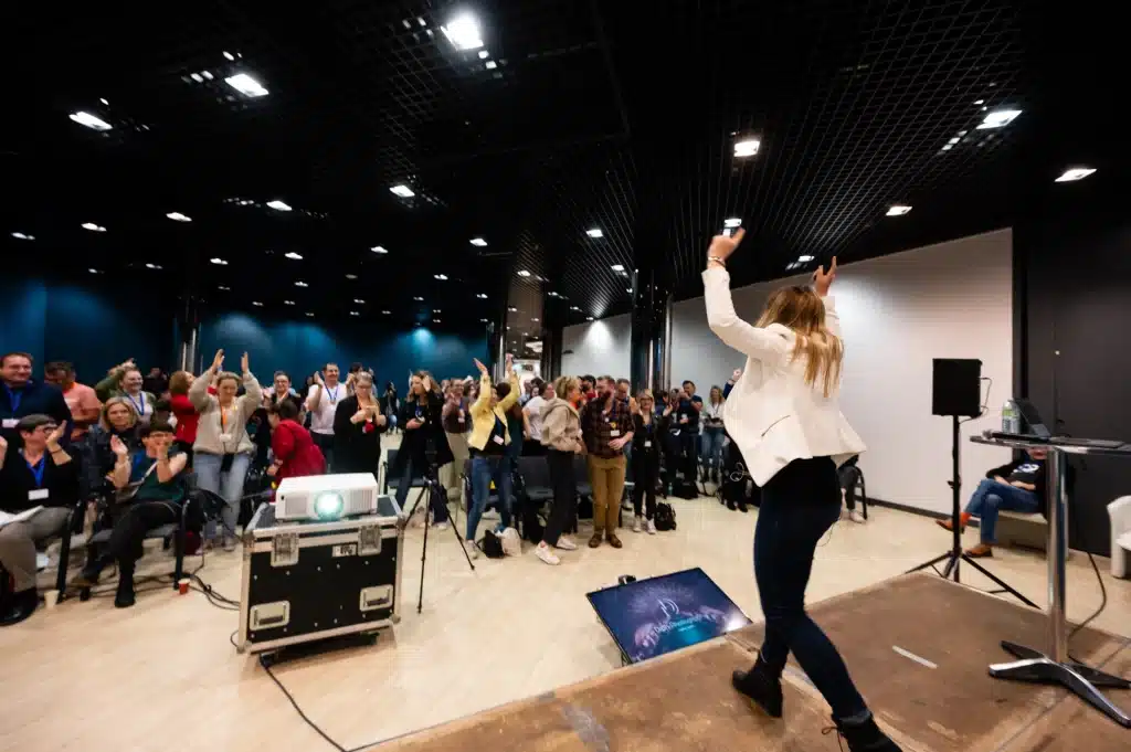 Reportage séminaire – animation collective pendant un congrès professionnel