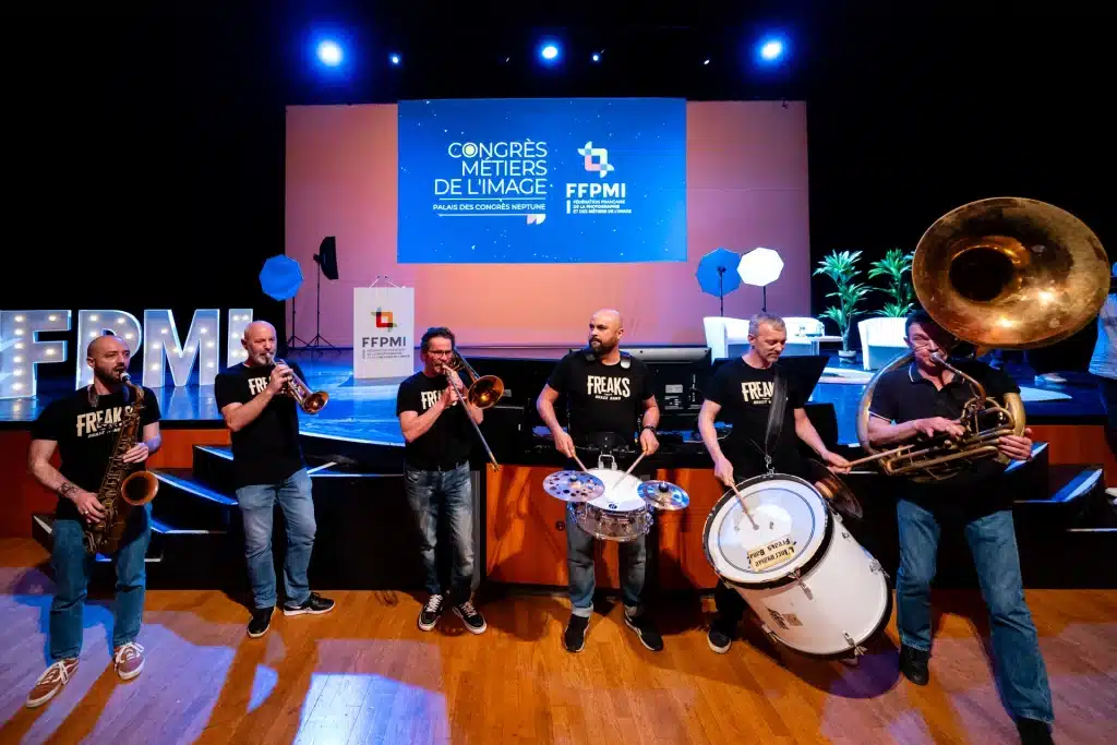 Reportage photo congrès – animation musicale pendant une soirée professionnelle