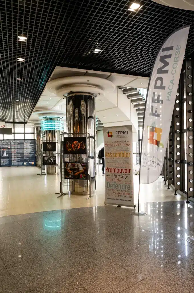 Vue du congrès professionnel à Toulon