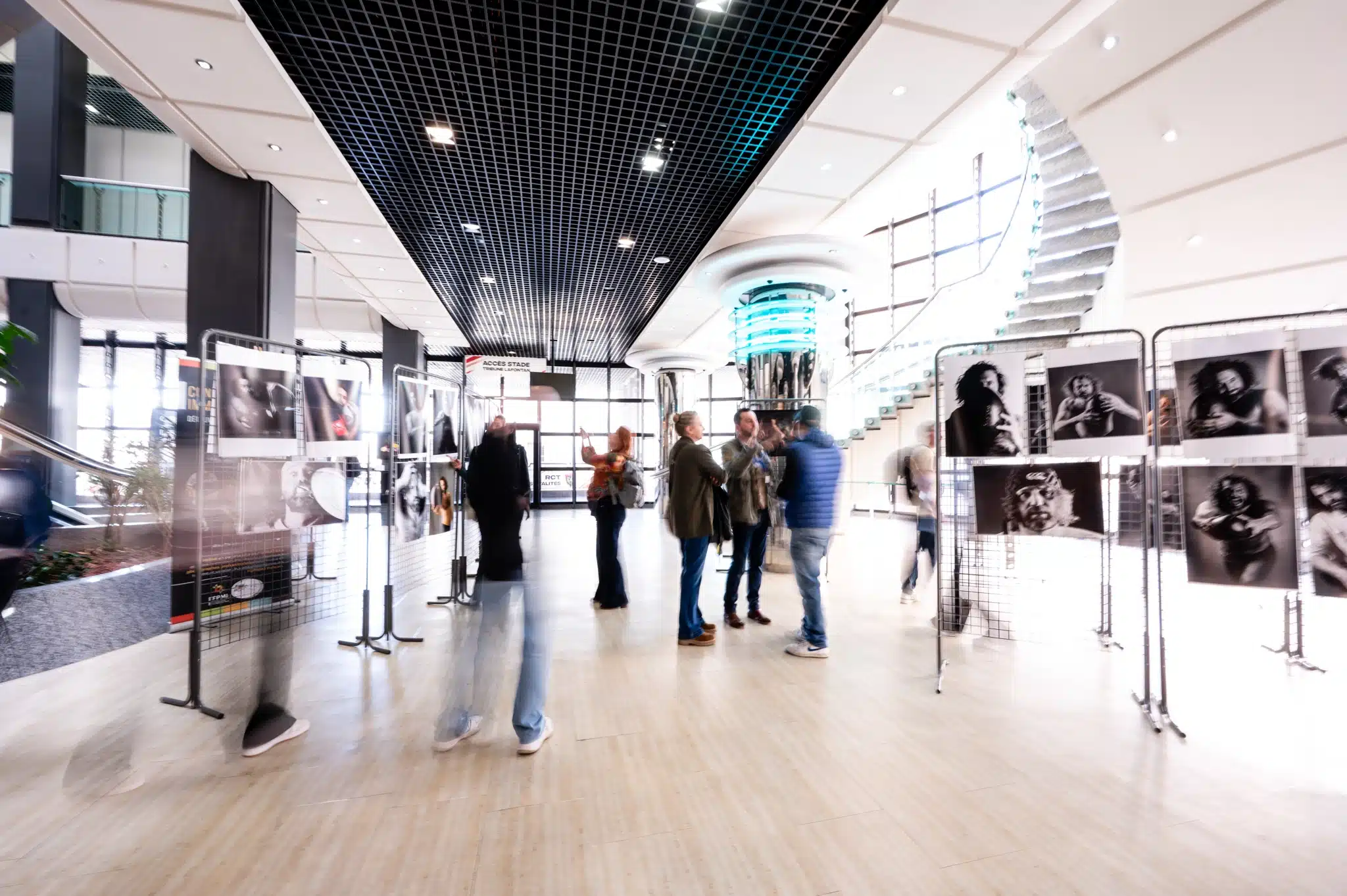Exposition temporaire du concours MatserChef organisé par Canon lors du congrès FFPMI à Toulon – photographié par Caroline Martens